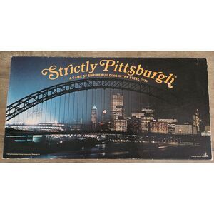 Strictly Pittsburgh Board Game 1980 Hoechstetter No.‎ 5570 - Almost Complete
